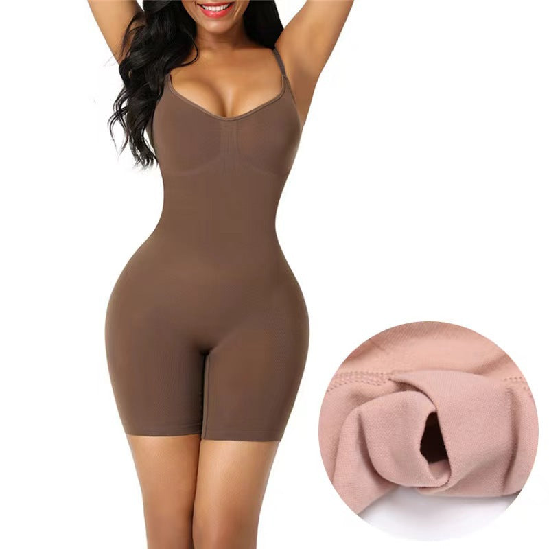 Shapiqu Sexy Bodysuits Full Coverage Shapewear Thigh Slim Body Suit