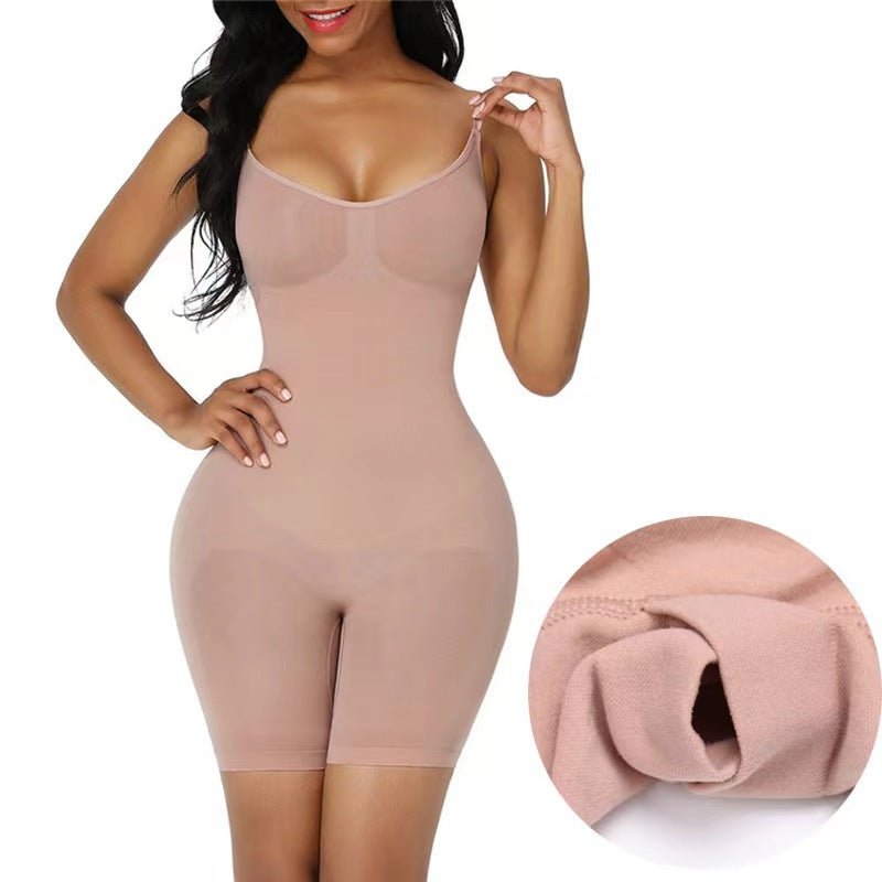 Shapiqu Sexy Bodysuits Full Coverage Shapewear Thigh Slim Body Suit