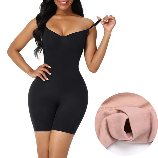 Shapiqu Sexy Bodysuits Full Coverage Shapewear Thigh Slim Body Suit